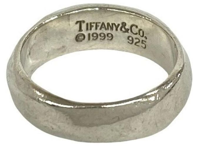 Tiffany & Co Tiffany Vintage Knife Edge Band Ring Silber - Ansicht 6