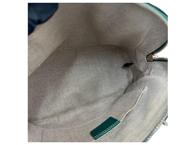Borsa 2-Way in pelle Micro Guccissima Gucci Verde - vista 9