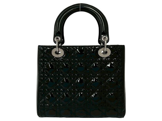 Borsa Christian Dior Lady Cannage Stitch Nero - vista 3