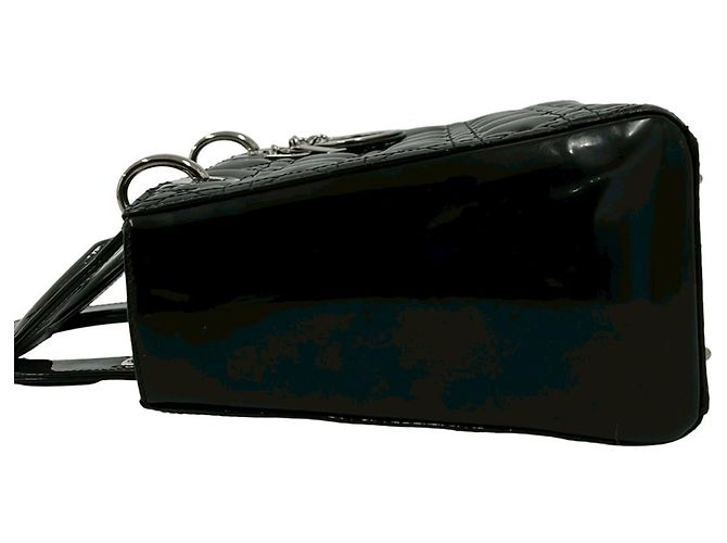 Borsa Christian Dior Lady Cannage Stitch Nero - vista 5