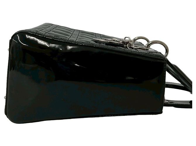 Borsa Christian Dior Lady Cannage Stitch Nero - vista 6