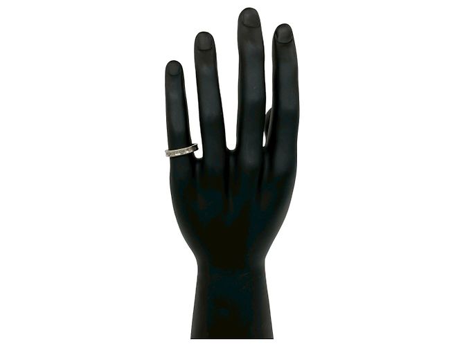 Tiffany & Co Anello Tiffany Vintage Narrow Band Argento - vista 2