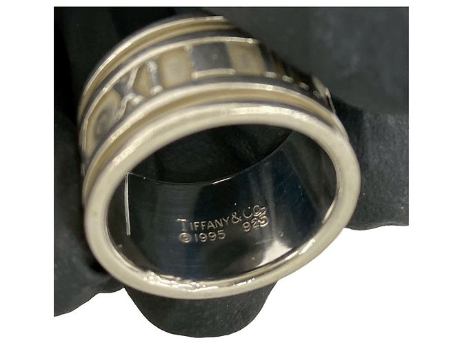 Tiffany & Co Anello Tiffany Vintage Atlas Argento - vista 3