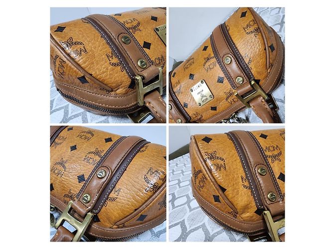 MCM Visetos Bowling Bag Braun - Ansicht 10