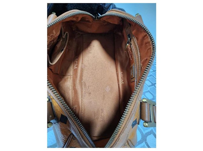 MCM Visetos Bowling Bag Braun - Ansicht 11