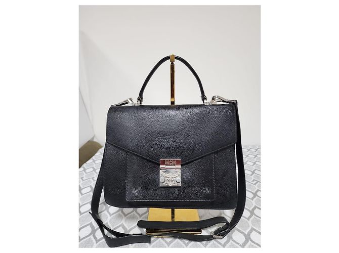 Borsa a mano/tracolla MCM Tracy Black Nero - vista 14