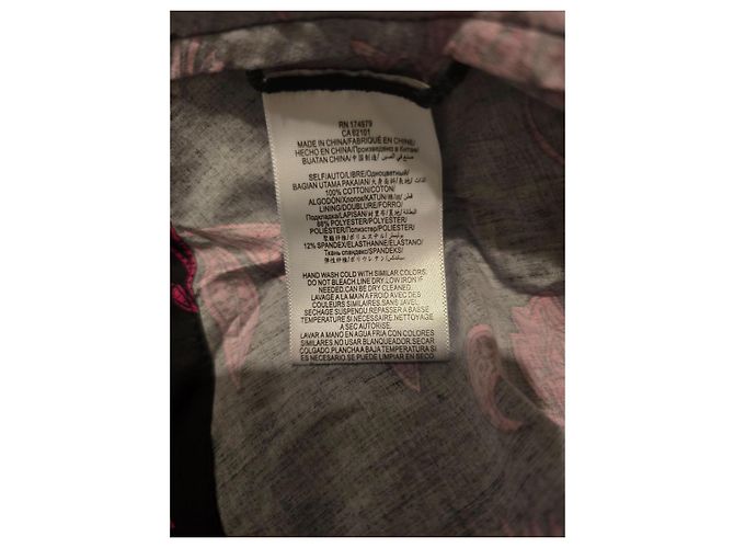 Bcbg Max Azria BCBGMAXAZRIA Maxikleid mit floralem Print Schwarz/Fuchsia Pink - Ansicht 8