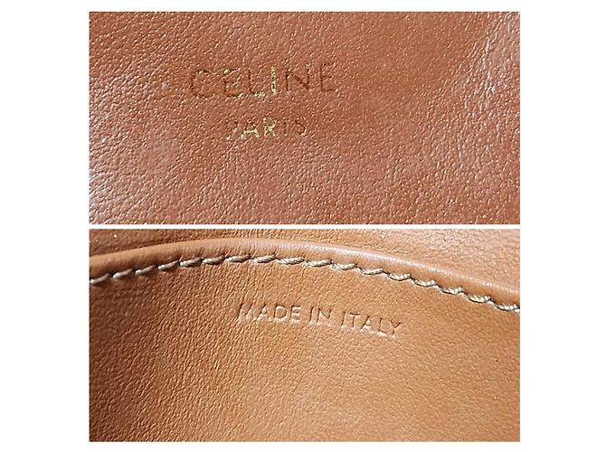 Céline Borsa a tracolla mini Claude Triomphe di Celine in marrone Monogramma - vista 2