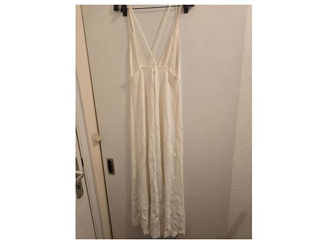 Langes weißes Kleid Sandro - Ansicht 3