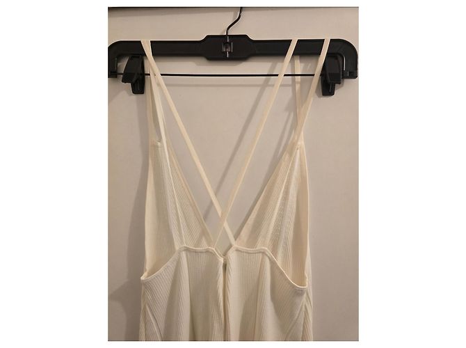 Langes weißes Kleid Sandro - Ansicht 4