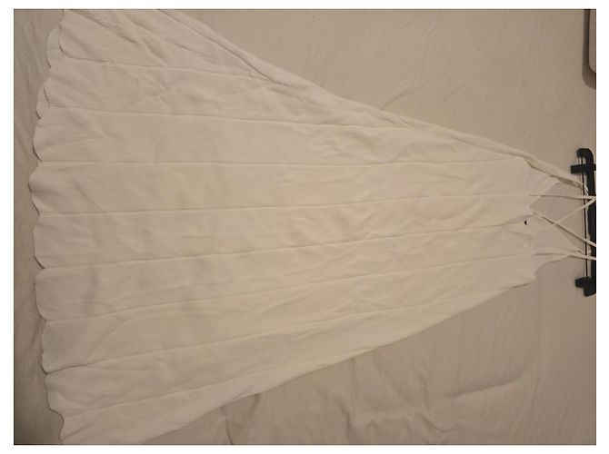 Langes weißes Kleid Sandro - Ansicht 6