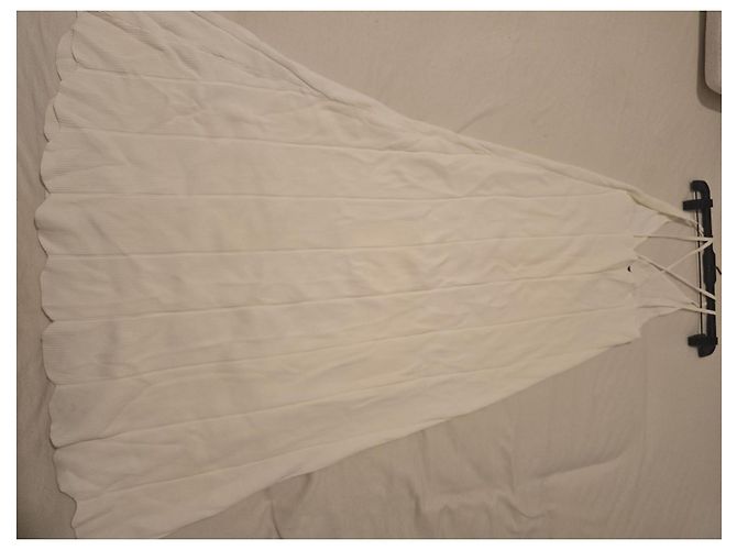 Langes weißes Kleid Sandro - Ansicht 7