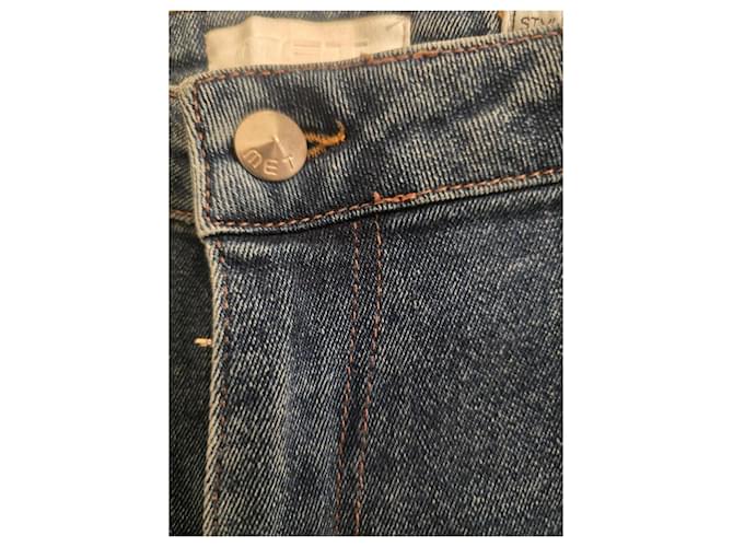 Met Vaqueros slim azul lavado con rotos - vista 11