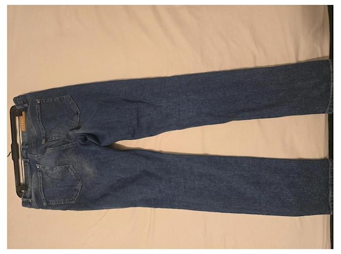 Met Vaqueros slim azul lavado con rotos - vista 7