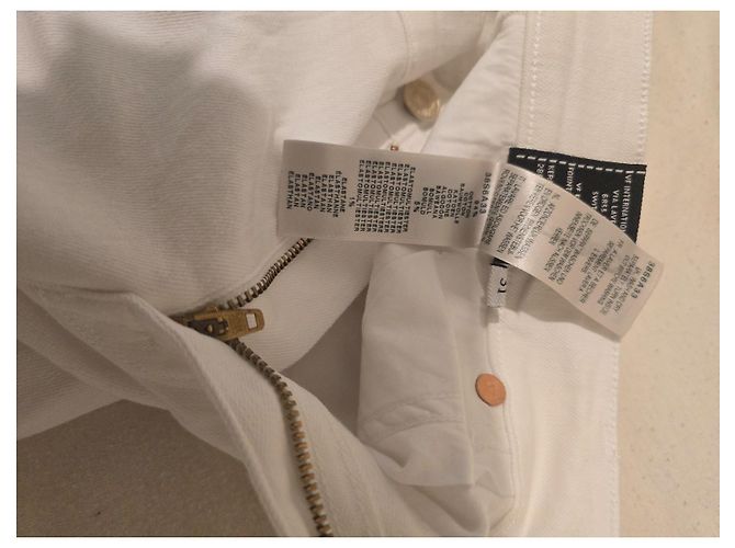 7 For All Mankind Jeans flare bianchi Bianco - vista 12
