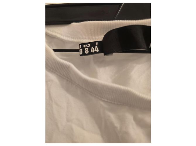 Camiseta blanca Love Moschino con estampado - vista 3
