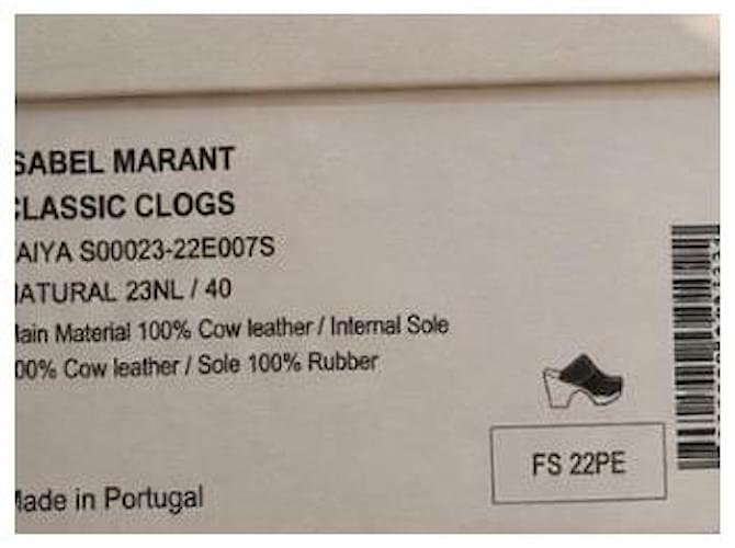 Zoccoli Classic Isabel Marant Marrone - vista 3