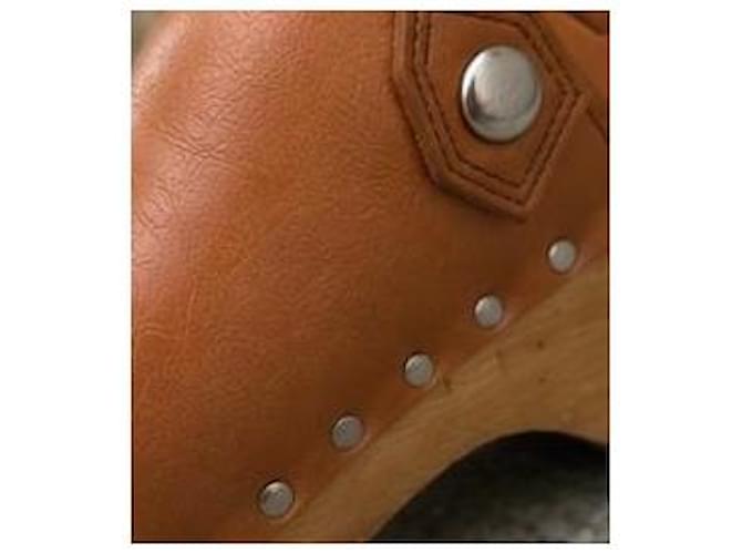 Zoccoli Classic Isabel Marant Marrone - vista 5