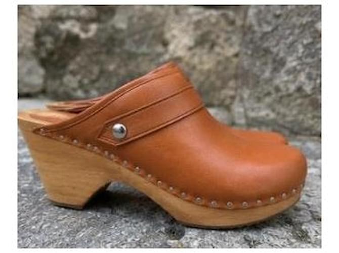 Zoccoli Classic Isabel Marant Marrone - vista 7