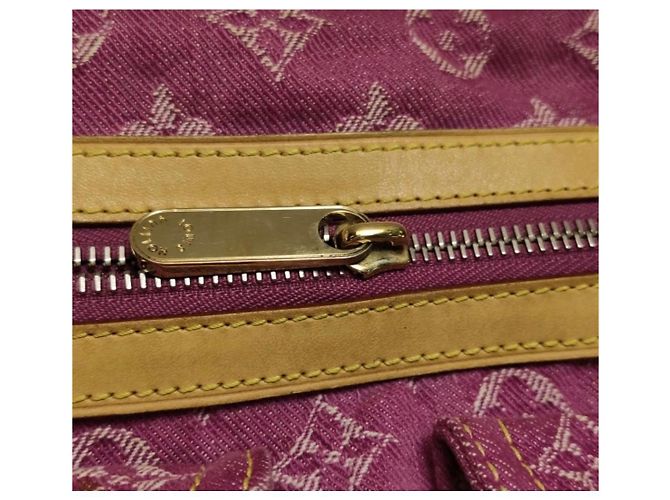 Louis Vuitton Borsa Monogram Denim Rose Rosa - vista 8