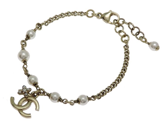 Chanel Coco Mark Perlen-Charm-Armband - Ansicht 2