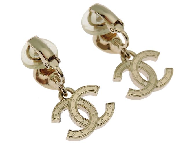 Chanel Coco Mark Drop Strass-Ohrringe - Ansicht 3