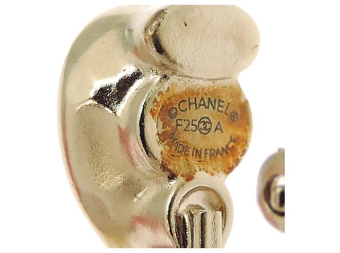 Chanel Coco Mark Drop Strass-Ohrringe - Ansicht 5