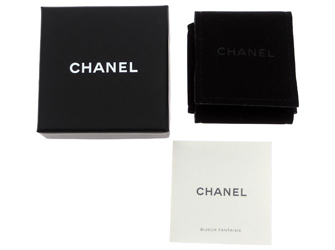 Chanel Coco Mark Drop Strass-Ohrringe - Ansicht 7