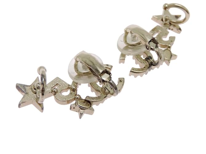 Orecchini Chanel Coco Mark Star Rhinestone - vista 3