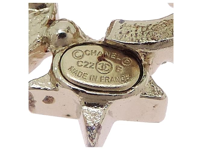 Orecchini Chanel Coco Mark Star Rhinestone - vista 6