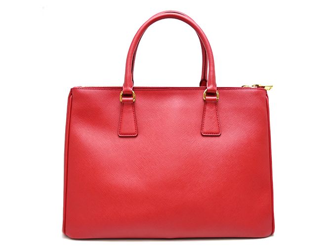 Borsa a mano da donna Prada Galleria in rosso Fuoco - vista 2