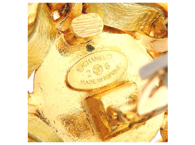 Orecchini a clip Chanel Coco Mark placcati oro da donna - vista 6