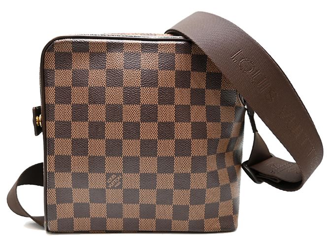 Borsa a tracolla Louis Vuitton Olaf PM Marrone - vista 2