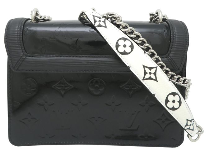 Borsa a tracolla Winewood PM da donna Louis Vuitton Nero Bianco - vista 2