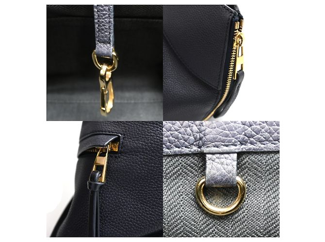 Bolso Hammock Small Loewe Negro - vista 7
