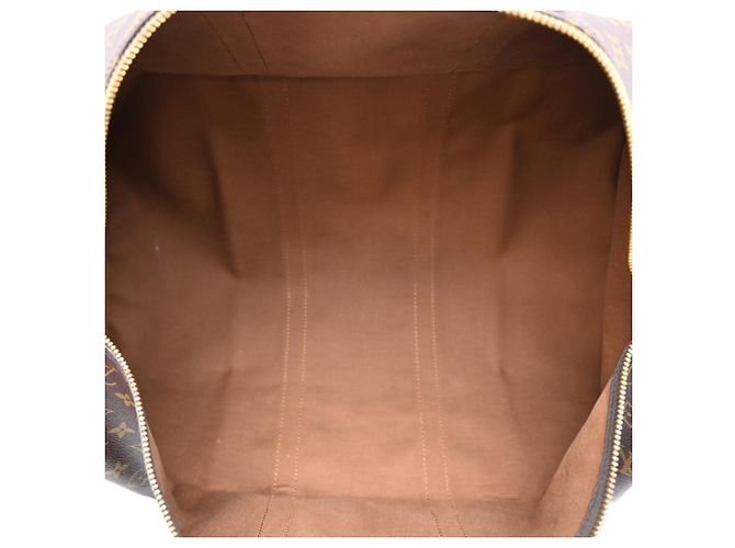 Borsa Boston Louis Vuitton Keepall 55 Marrone - vista 6