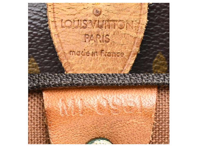 Borsa Boston Louis Vuitton Keepall 55 Marrone - vista 8