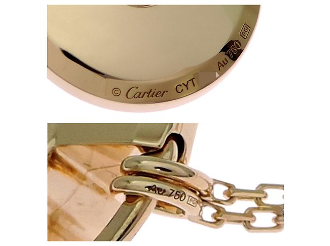 Collana Amulette Cartier a forma di conchiglia con diamante - vista 4