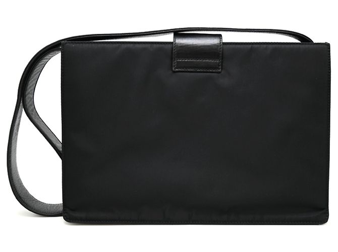 Borsa a tracolla da uomo a una spalla Prada Nero - vista 2