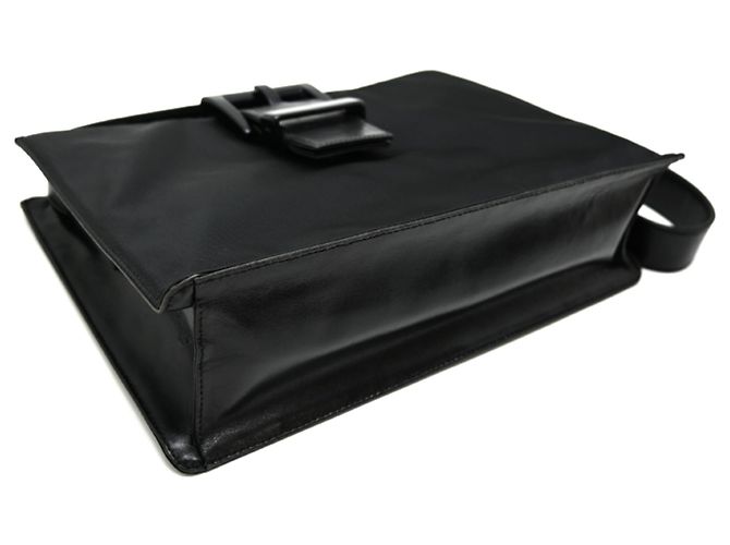 Borsa a tracolla da uomo a una spalla Prada Nero - vista 3