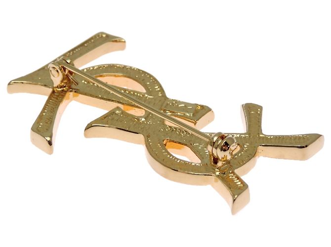Spilla con strass Yves Saint Laurent - vista 3