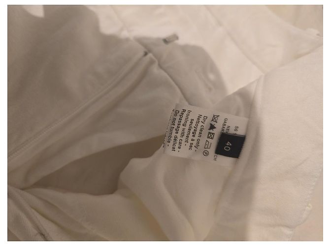 Pantalón blanco Joseph - vista 9
