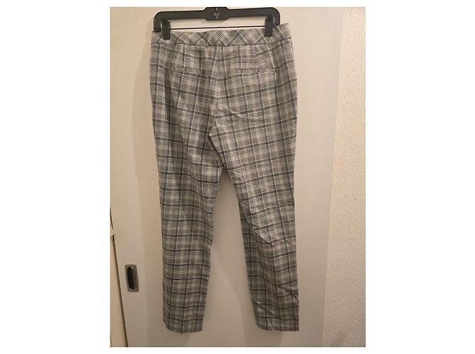 Hugo Boss BOSS Graue Karohose Weiß Blau - Ansicht 6