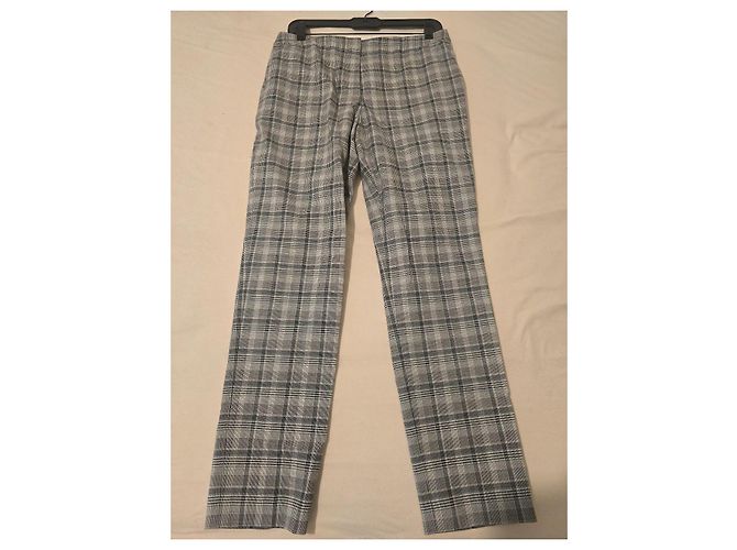 Hugo Boss BOSS Graue Karohose Weiß Blau - Ansicht 7