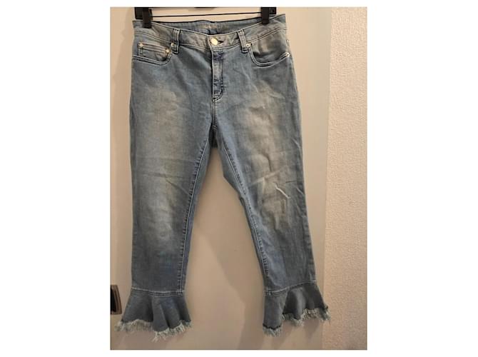Vaqueros Michael Kors con Volantes Azul - vista 5