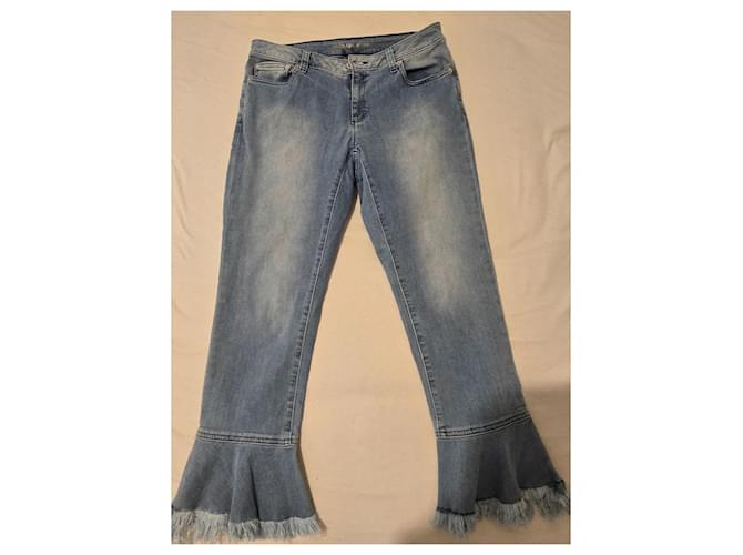 Vaqueros Michael Kors con Volantes Azul - vista 7