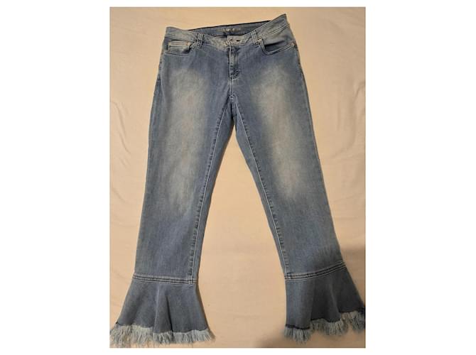 Vaqueros Michael Kors con Volantes Azul - vista 8