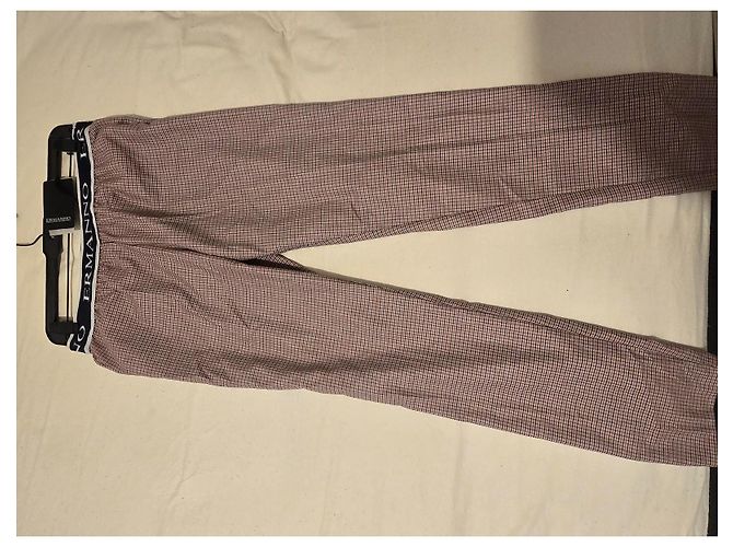 Ermanno Scervino Karo-Hose Braun Pink Weiß - Ansicht 9