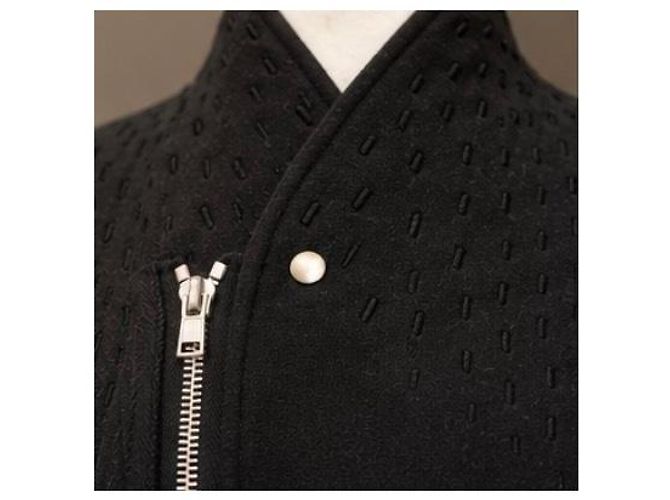 Rick Owens Lilies Giacca Cape Nera Nero - vista 4