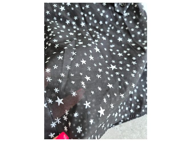 Diane Von Furstenberg Completo con camicia e pantaloni DVF con stampa a stelle Nero - vista 8